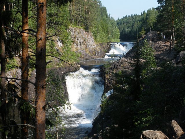 Водопад Кивач