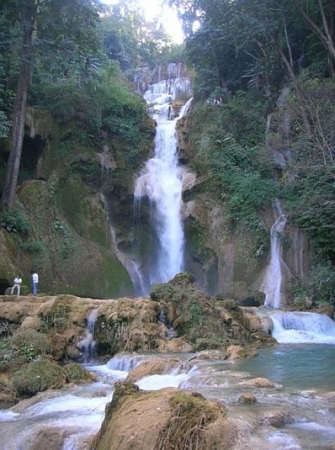 Kuang Si waterfall, Луанг Прабанг