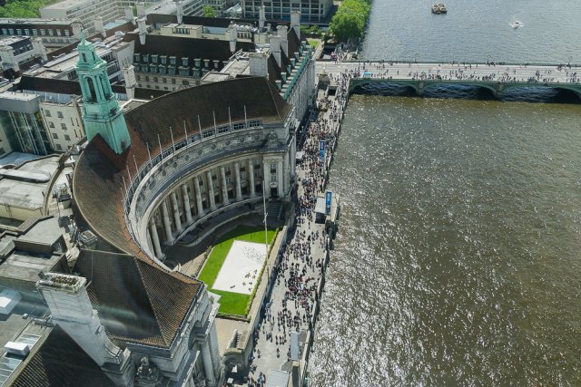 Вид с London Eye