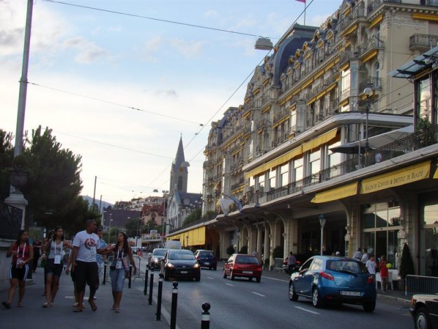 отель Montreux Palace, Монтрё