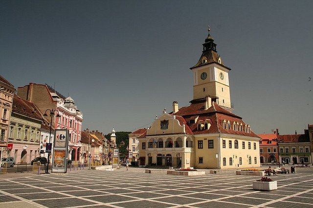 Центр города Брасов, Румыния