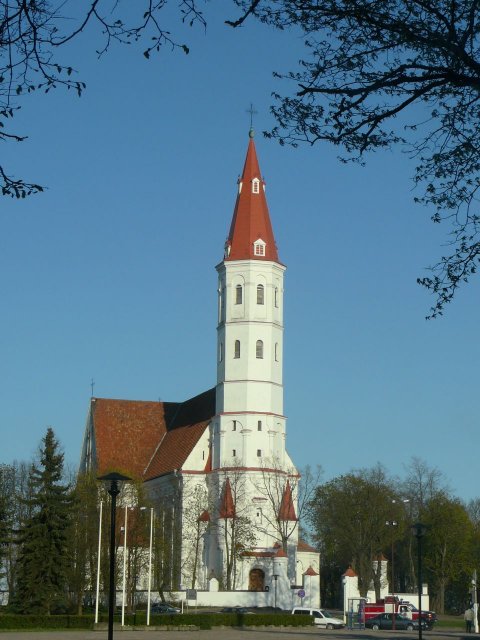 Церковь в городе Шяуляй, Литва