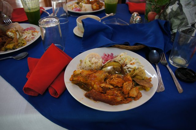 Мясное блюдо по-юкатански