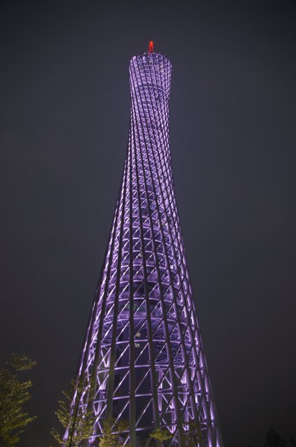 Башня Canton Tower в Гуанчжоу, Китай