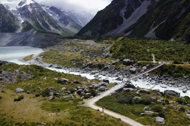 Национальный парк Аораки, гора Кука, Новая Зеландия