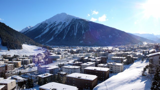 Горнолыжный курорт Давос, Швейцария