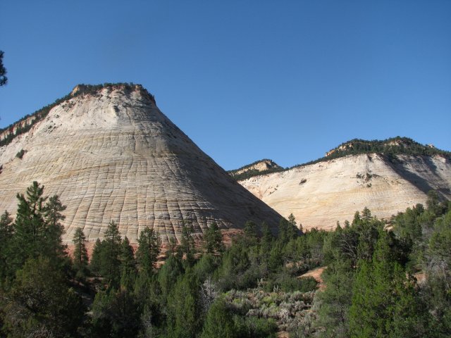 Чекерборд Меса (Checkerboard mesa), Каньон Зайон