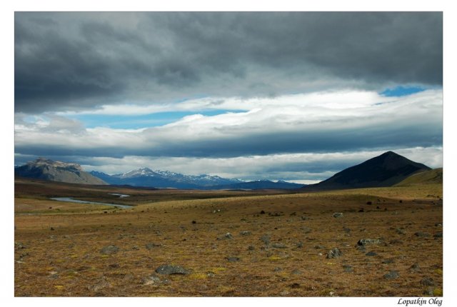 по пути в Торрес Дель Пайне