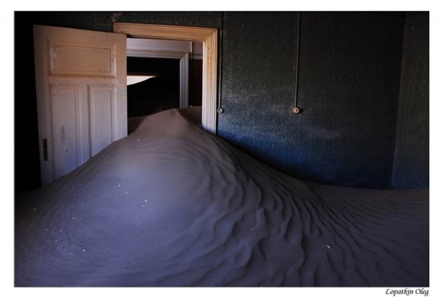 Kolmanskop (заброшенный город искателей алмазов, расположенный под Luderitz)