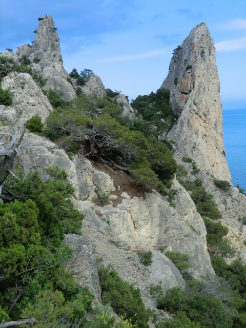 Скалы Караул-Оба.