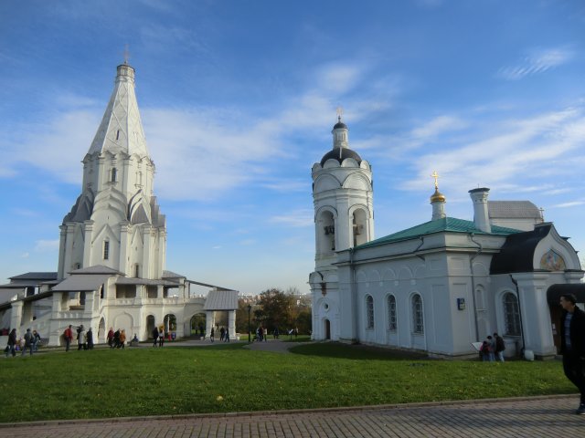 Церковь Вознесения Господня и колокольня.